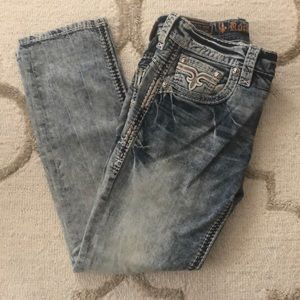 Men’s slim straight 32x32 rock revivals